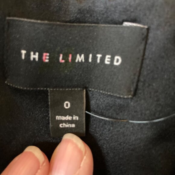 Womens The Limited Silk Floral Full Skirt Gray Black 0 NWT Lined Silk Polyester - Picture 8 of 11